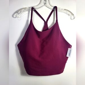 NWT Old Navy Active powersoft light support athletic half top women's XL #2464